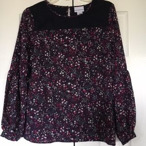 Liz Claiborne Floral Top NWT